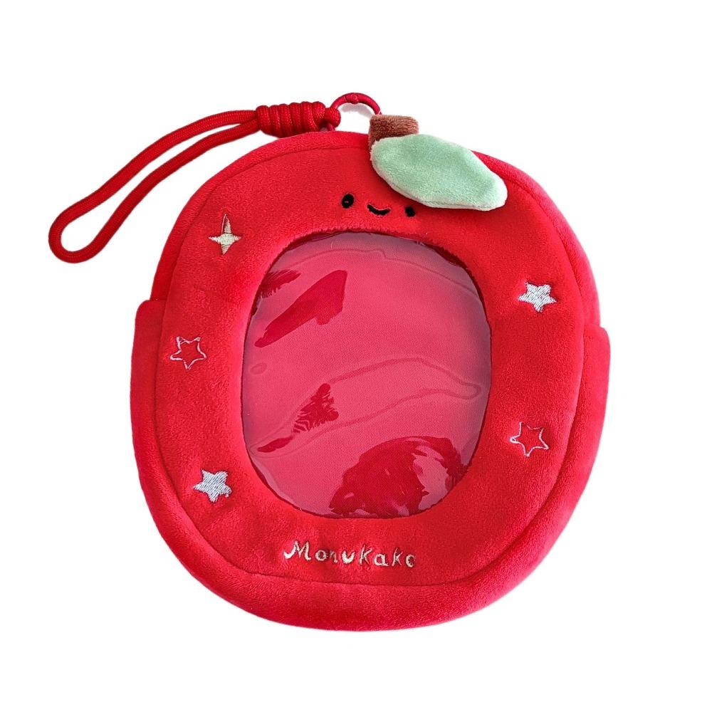 Fruit Shape Doll Storage Bag Cartoon Design Outdoor Doll Display Bag Cartoon Doll Bag Storage Bag red 890₽