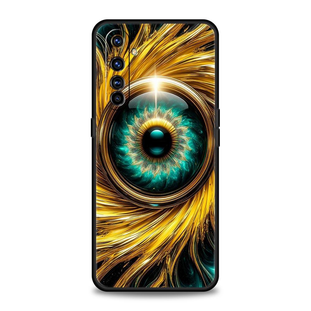Fashion Eyelashes Eyes Case For Realme C67 C63 C55 C53 C35 C25 C21 GT 2 3 5 6 10 11 12 13 Pro Plus 5G Soft TPU Phone Cover Capas