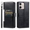 Case for 600 Lite 5G - Leather/PU, Black, With Card Holder