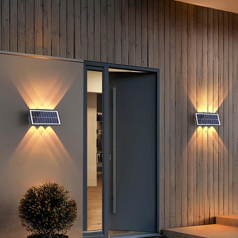 Xuanyong Solar Dual-Head RGB Outdoor Wall Washer Light