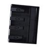 Cash Drawer Register Insert Tray Replacement 4 Bills 3 Coins Money Storage Box (Black)