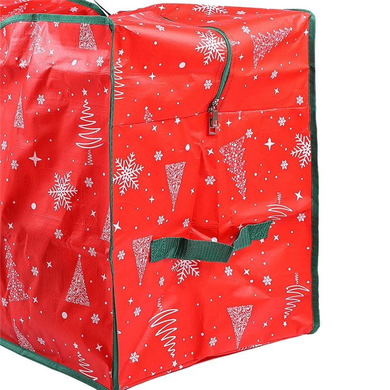Zur Aufbewahrung von Weihnachtsutensilien Wasserdichte Baumaufbewahrungstasche Passend mit Beschriftungskartenfach für künstliche Bäume
