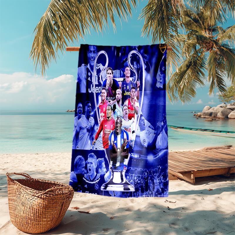 Cristiano Ronaldo Manchester Legend Beach Towel Outdoor Camping Beach Swim Outdoor Pool Towel Quickdrying Swim Towel Outdoor Picnic Beach Mat Comfort