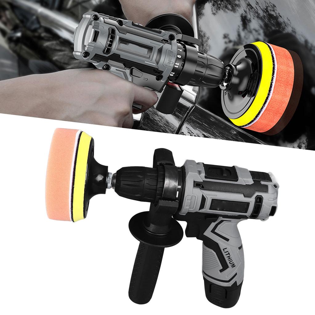 Car Polisher Cordless Electric Rechargeable Polishing Tool Set Kit for Waxing Maintenance Cordless Polisher Car Polisher Tool
