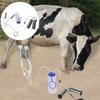 2L Goat Sheep Cow Milking Kit Portable Electric Milking Machine with 2 Pumps(for Cow )