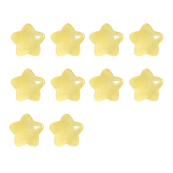 10 bucăți mărgele stea, culoare strălucitoare, ornamente drăguțe din rășină, bijuterii, artizanat, accesorii pentru husa pentru telefonul mobil