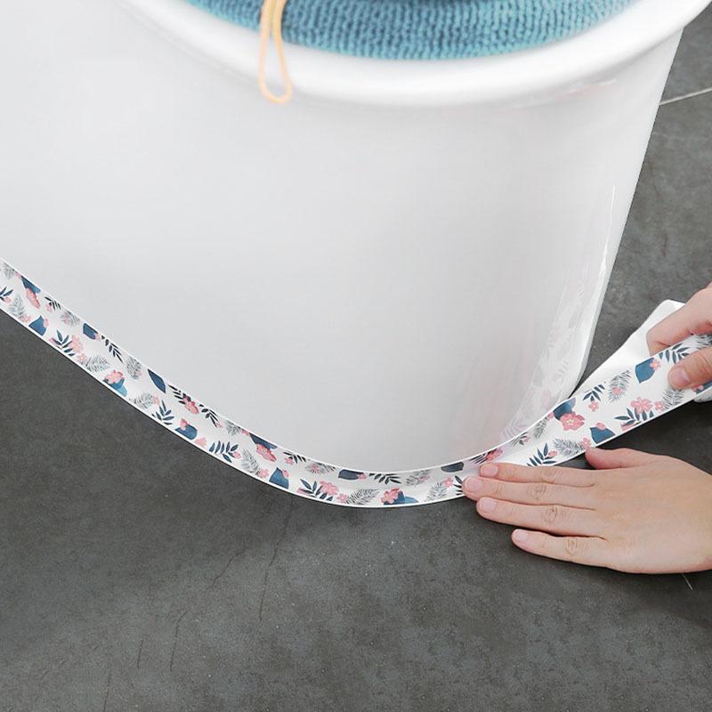 

Sealing Tape for Bathroom and Kitchen, Waterproof and Anti-Mildew Adhesive Tape for Sink and Toilet, Easy To Install and Durable