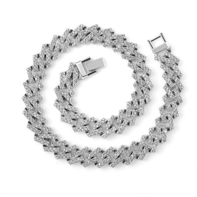 Hip Hop Männer kleine Diamant voller Diamant kubanische Halskette