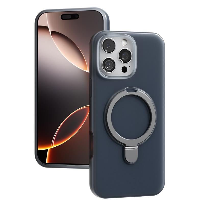 Luxus Flüssigsilikon Ständer Ringhalter Magnetisch Für Magsafe Hülle Für iPhone 17 Pro Max Air 16 15 14 13 Hautfreundliche Hülle