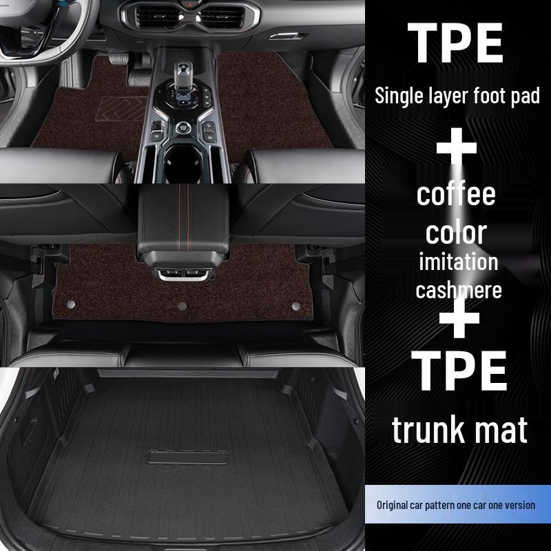 Changan Uni-K 21-24 Dywaniki podłogowe TPE - Pełne pokrycie, Dopasowane na miarę