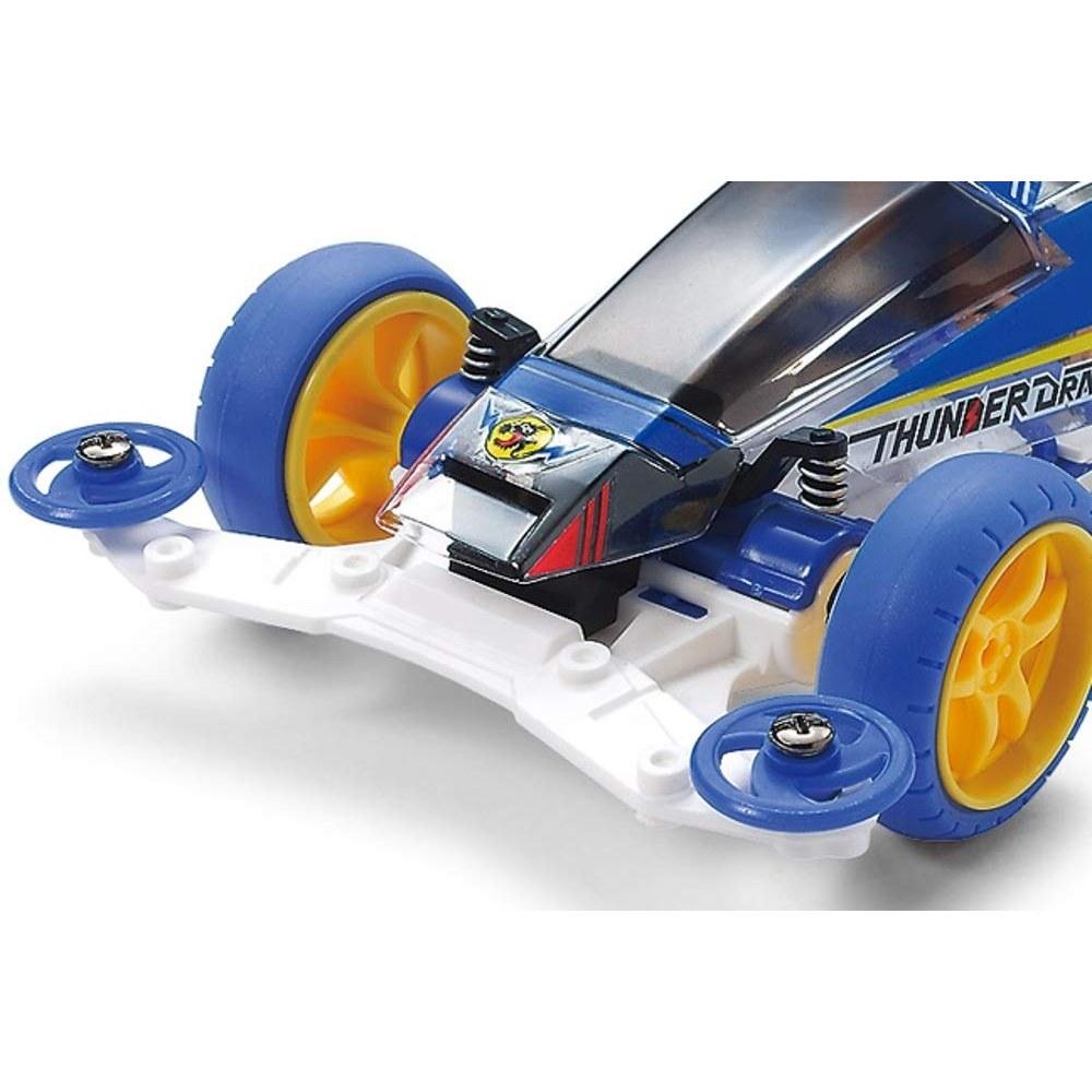 Tamiya Mini 4WD Thunder Dragon Clear Polycarbonate Body VS Chassis 95336