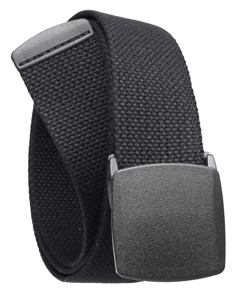 Fabric 38mm Made in FABLT 180cm [No Border] Belt, Wide, Japan, A38, Black,