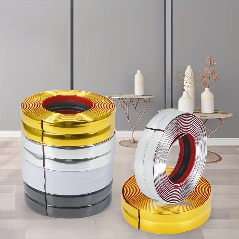 5/3/2m Selbstklebender PVC Wanddekorationsstreifen, Wandkantenpressung, Nahtfüllung, Abdeckung von Tür- und Fenster-Möbelnähten