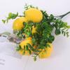 DIY Artificial Lemon Branches Handmade Fake Plants Simulation Lemon Fruit  Wedding Party Supplies