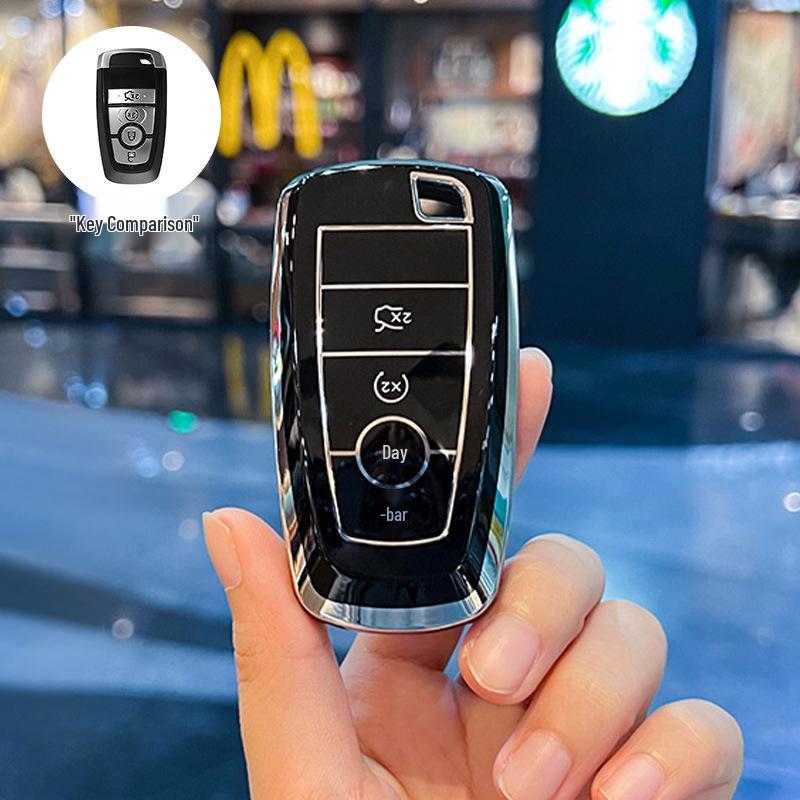 Key Case Shell for Ford Mondeo, Explorer, Focus, and Edge - Suitable for Men and Women