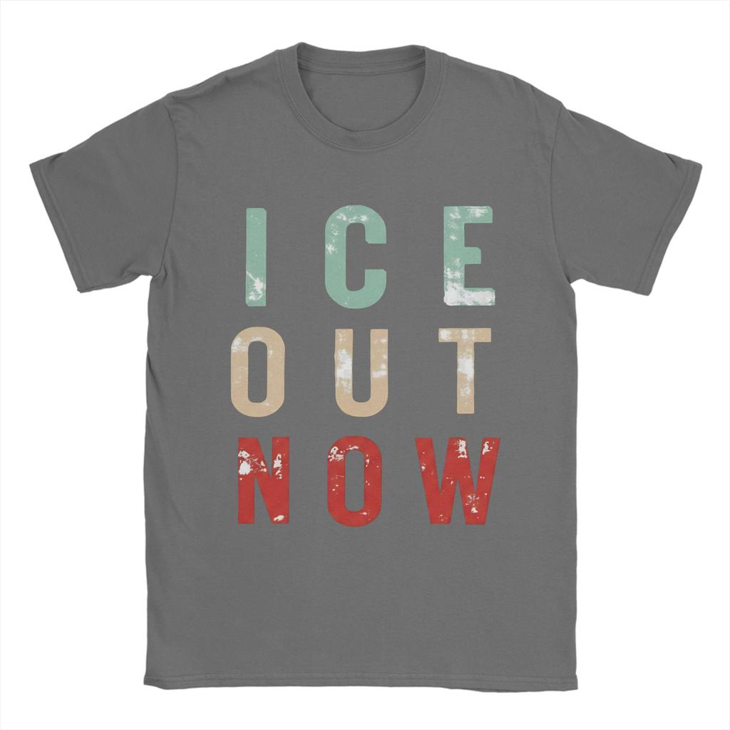 IceOut T Shirt Beach Harajuku TShirts Unisexs 100 Cotton ONeck Oversize Clothing ShortSleeved Awesome Tops