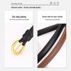 Women's Genuine Leather Dress Waist Belt - Versatile, High-End Fashion Accessory