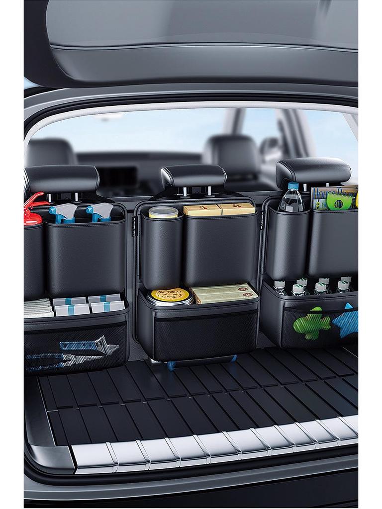 Multi-Functional Car Seat Back Organizer and Trunk Hanging Pocket