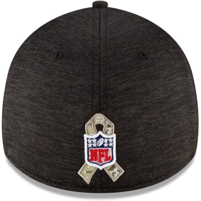 New Era 39Thirty Casquette Salut Pour Service - Vert Bay Packers - M/L