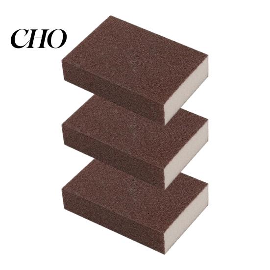 Household Cleaning Scrubber Sponge Multi-Functional Scrub Pad Kitchen Pots Stoves Bathroom Heavy-duty Tiles Shoe Stains Rust Removal Physical Grinding 3pcs