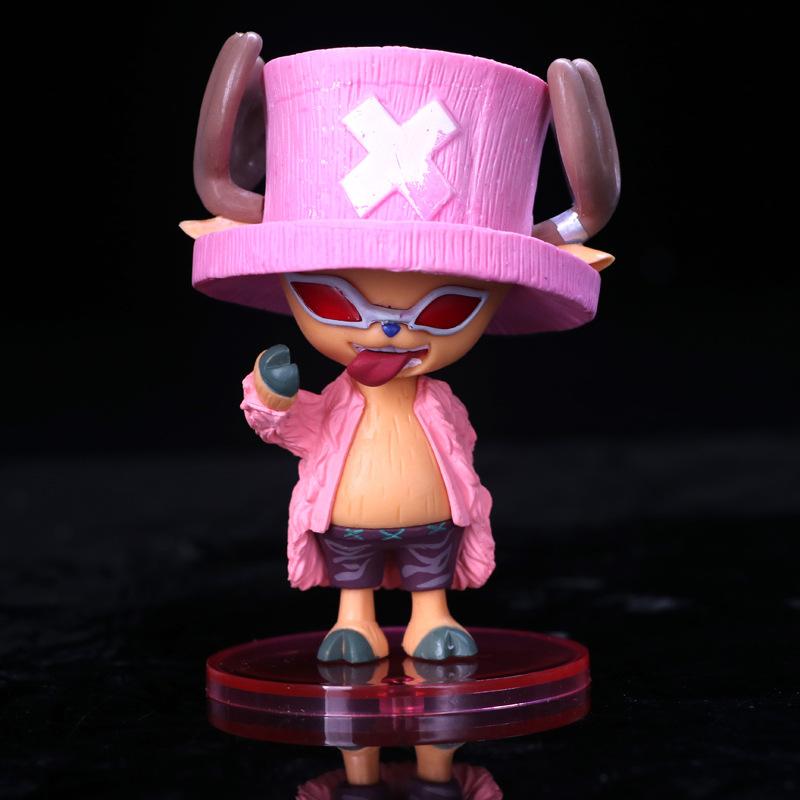 Anime One Piece Tony Tony Chopper Cosplay Donquixote Doflamingo Dracule Mihawk Kuma PVC Action Figure Collection Model Toys Doll