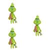 Cozy 32cm The Grinch Plush Doll Toy With Soft Plush And Pp Cotton Filling