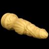 Zlatá silikonová měkká masturbační hůl Sexuální hračky simulační dildo Pussy Erotic Appliances