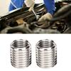 2pcs Sturdy Thread Adapters Sleeve Practical Repair Insert Nut Conversion Sleeve Nut  For Composite