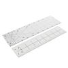 2Pcs Quilting Ruler MultiFunction Sewing Drawing Drafting Crafts Scale Measuring Tool