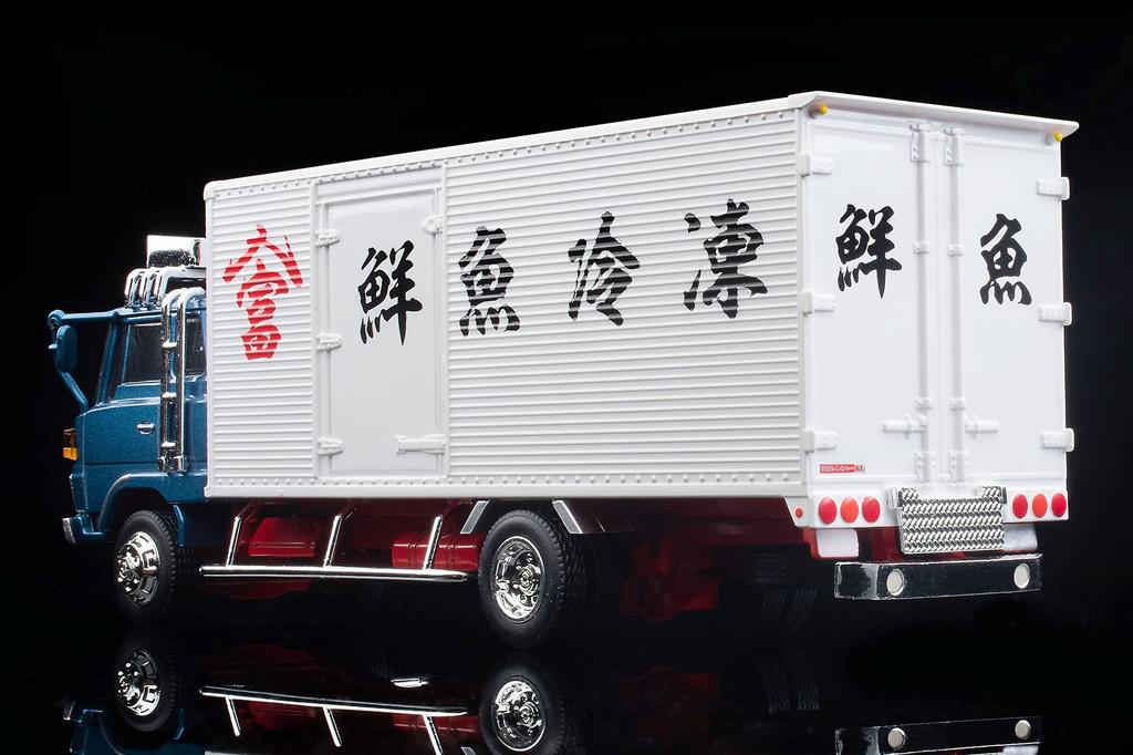 Tomytec Tomica Limited Vintage Neo Scale Hino Ranger KL545 Panel Van Finished Model 1/64 LV-N243c (Blue) -