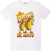 Men's Cinco De Mayo Tshirt Graphic Taco Funny Mexico Fiesta Tee (S-3XL)