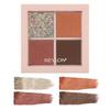 Revlon Dazzle Eyeshadow Quad 011 Sand Dune Color Image Brick Terracotta Developed Japan 3.0g Palette