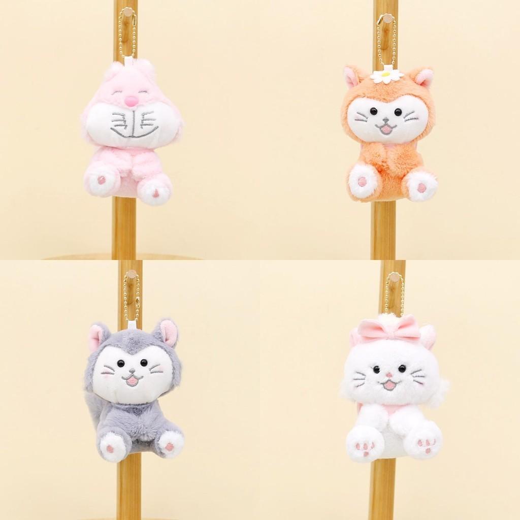 Adorable Plush Cat Keychain Cute Mary Cat Stuffed Toy Wholesale Persian Cat Doll
