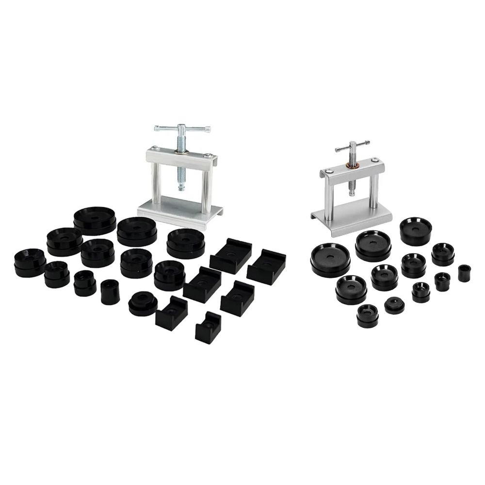 Ear Punch Tool Watch Press Kit 12/ 18 Pressure Plates Back Cover Presser  Maintenance Work