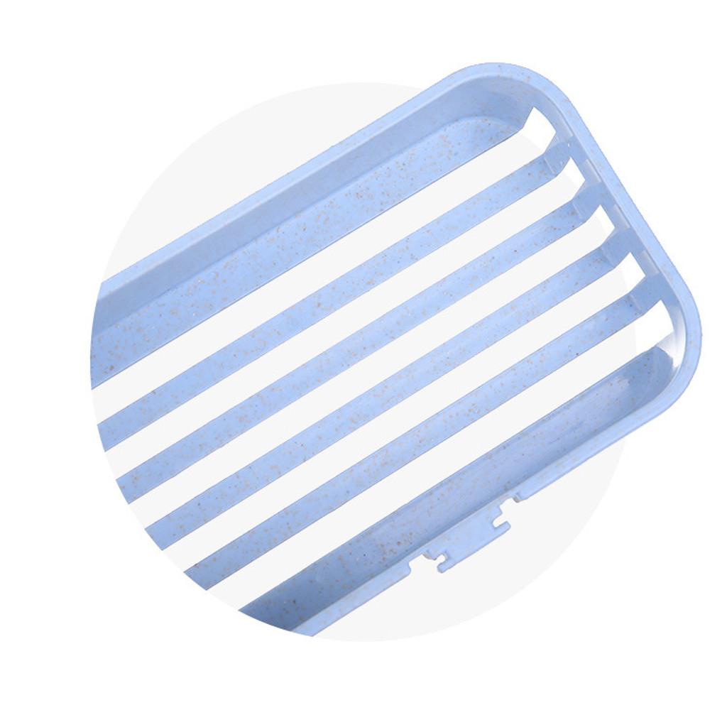 Bathroom Shower Soap Box Dish Storage Plate Tray Holder Case Soap Holder Double