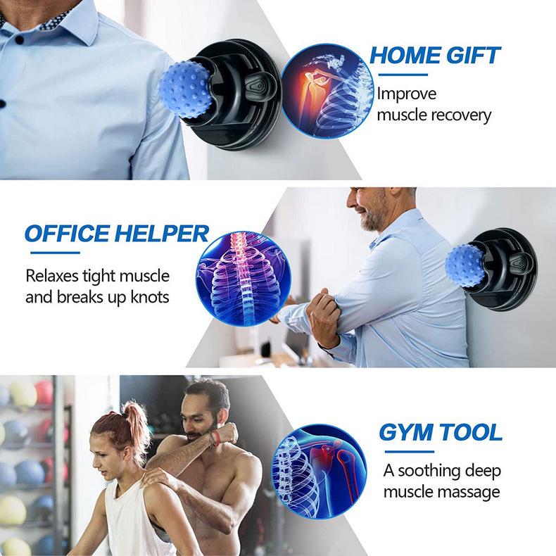 Suction Cup Fascia Ball with Protrusions: Roller Massager for Muscle Relaxation - Ideal for Shoulder, Neck, Back, Lumbar, and Sole.