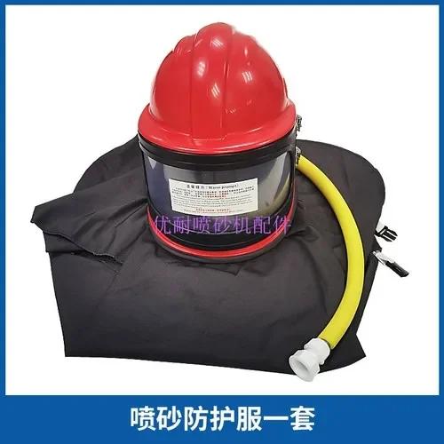 Mobile high pressure sand blast machine