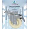PP Nylon Swivel, Fixed, & Braked Casters - Trolley & Equipment Wheels, 3-5 Inch