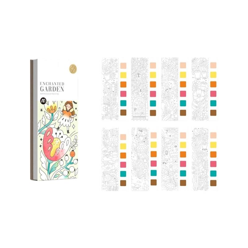 Reusable Water Drawing Book For Kids Safe Materials Disappears Dry Fantasy Themes Portable Designs