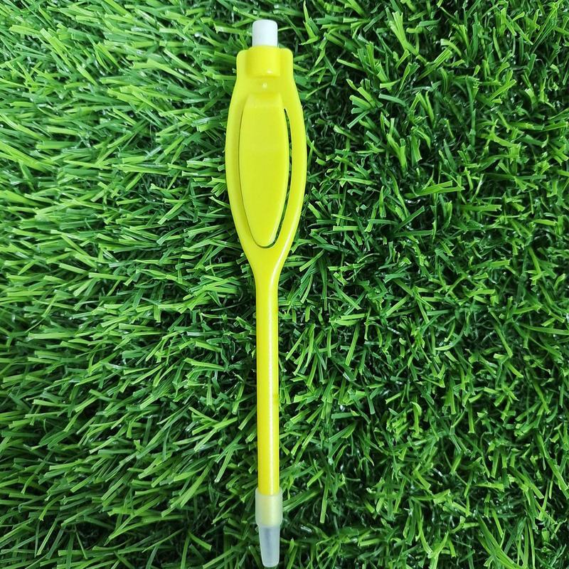 10Pcs Plastic Golf Scoring Pencils Golf Scorecard Pencil Golf Accessories Recording Score Tool Golf 2H Marker Pen with Eraser