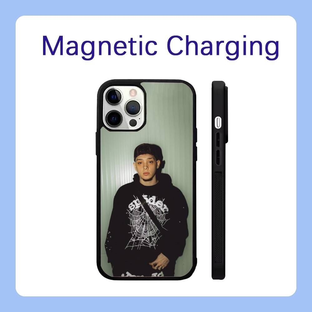 

Yan Block 111 444 Rapper with Magsafe Phone Case For iPhone 17,16,15,14,13,12,Pro,Max,Plus Magnetic Wireless Charge Cover iPhone11