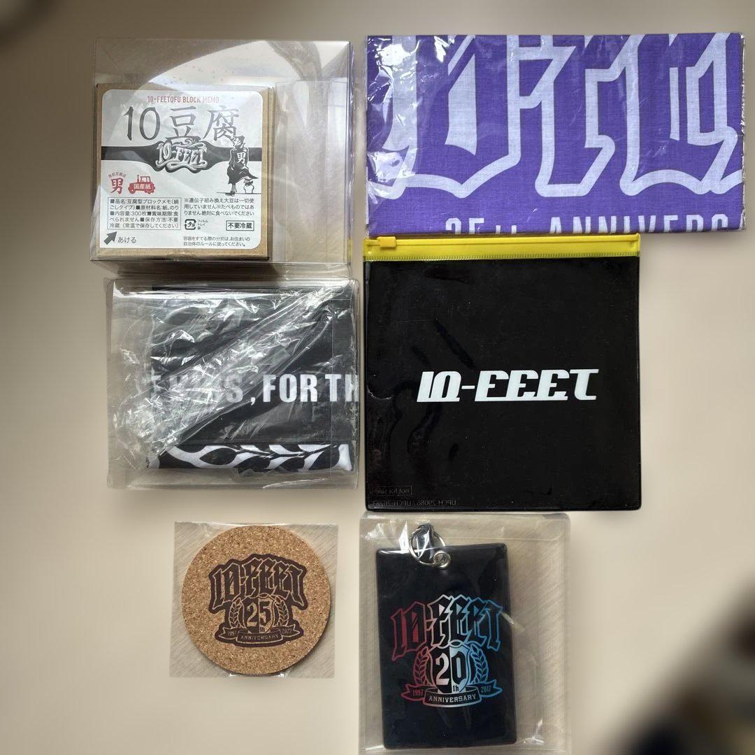 

[USED] 10-FEET 6-piece merchandise set (including album bonus anniversary items)