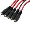 Male And Female DC 12V Power SocketJack/Plug Connector Cable/10 Pieces