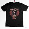 Vintage Van Halen - Classic Hard Rock Band Unisex Cotton T-shirt, Size S To 5XL