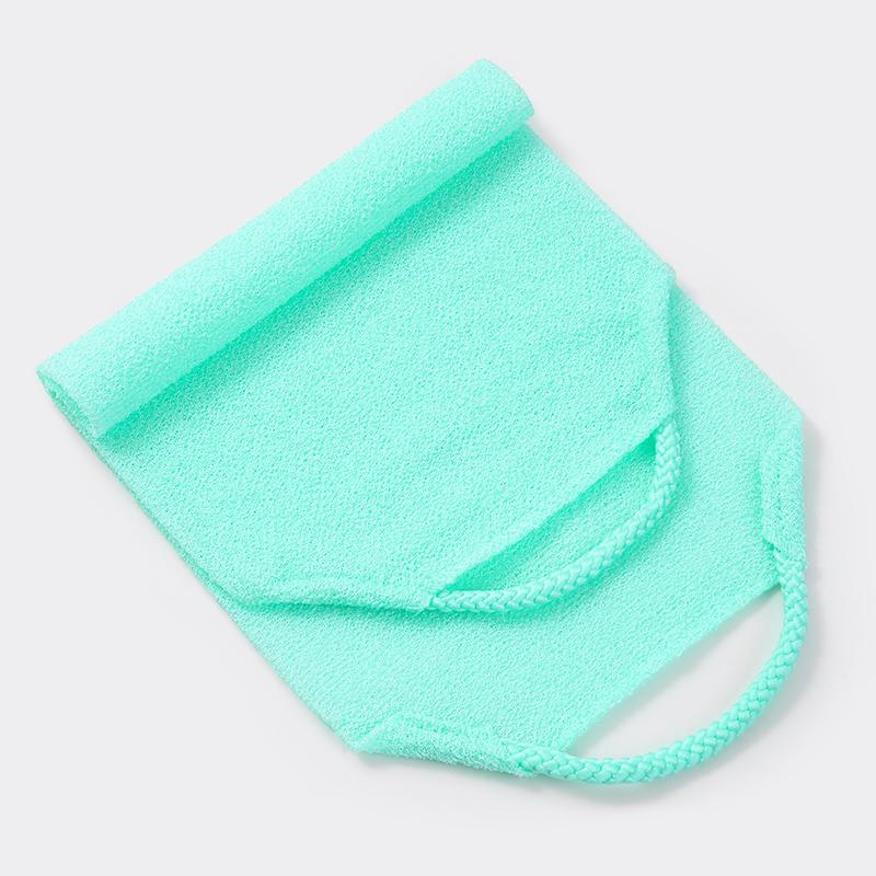 

Отшелушивающая нейлоновая люфа с ремешком для спины для мужчин и женщин