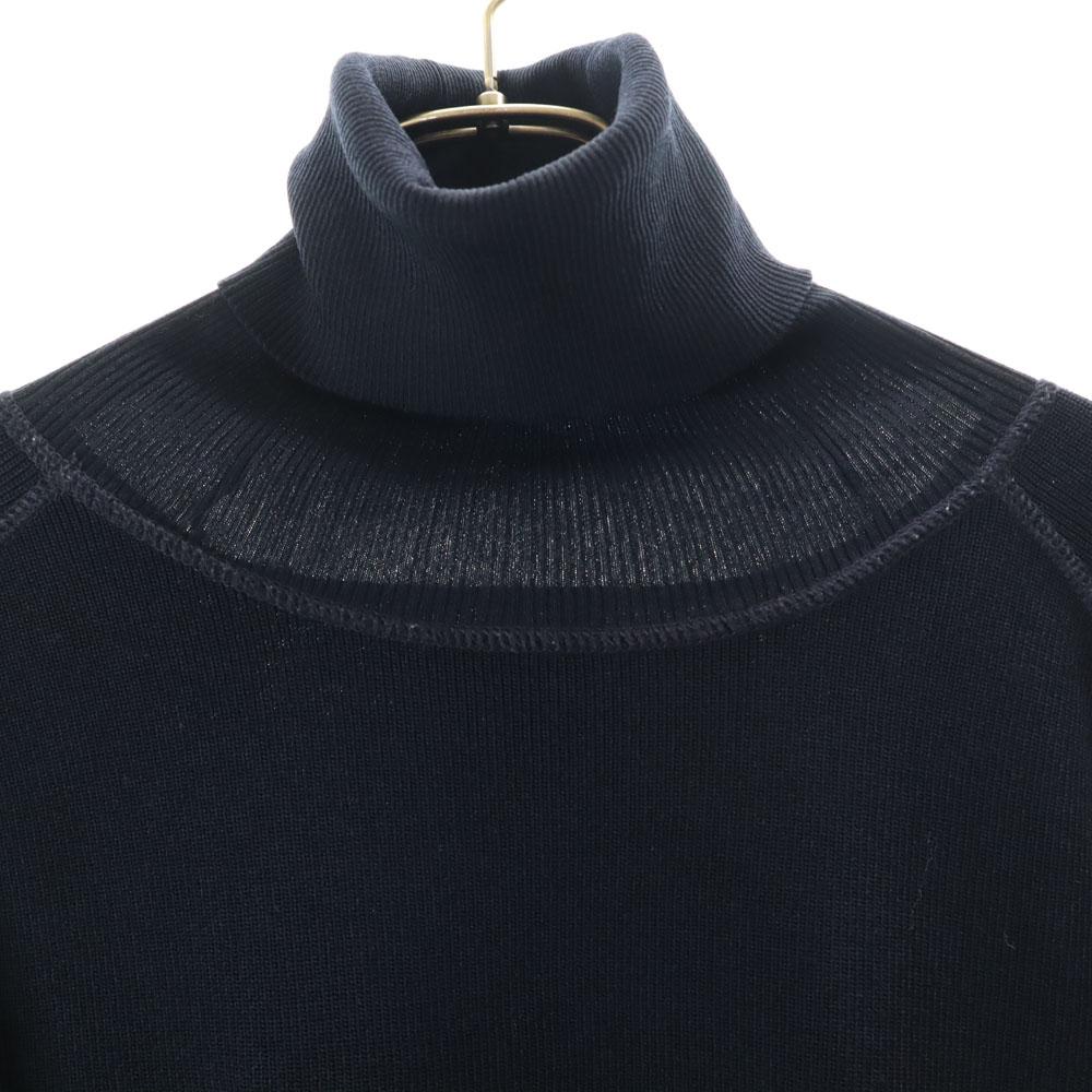 MACKINTOSH LONDON Langarm Rollkragenpullover 38 Marine Sanyo Shokai Damen Gebraucht