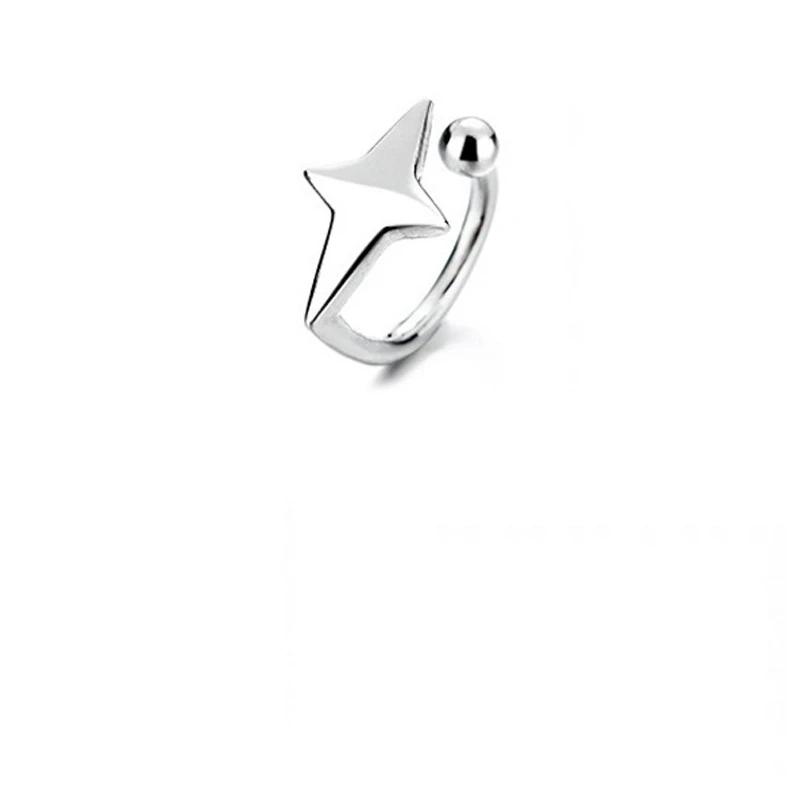 1 pcs Charming Line Zircon Clip On Earrings Ear Cuff Without Piercing Earrings Jewelry