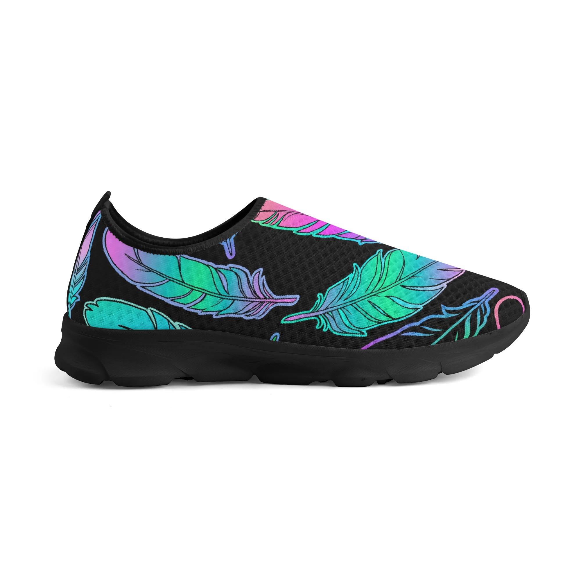 

Breathable Lace Up Shoes EU 36-48, Non Slip Mesh Running Sneakers, Lightweight Sport Shoes for Men Women 48