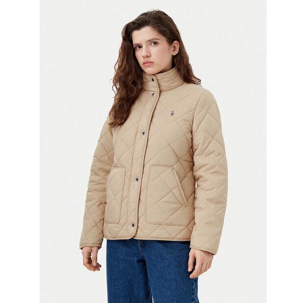 

Демисезонная куртка US Polo Assn. WUP1168, бежевая, свободного кроя XS