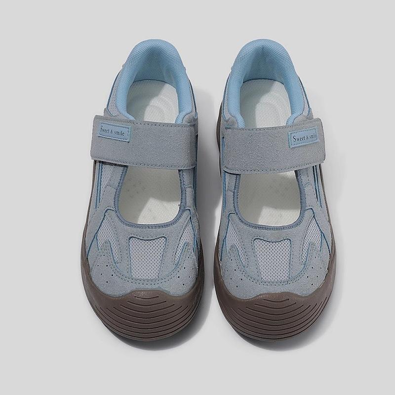 Retro Woman Shoes Casual Female Sneakers Clogs Platform Flats Modis All-Match Creepers Summer Cross Dress 2025 New Mary Janes Ru